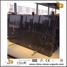 Black Granite Slab/ Snow Night Granite Cut to size tiles price