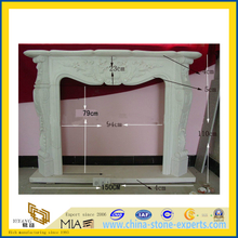 Natural Stone Marble & Granite Fireplace (YQC)