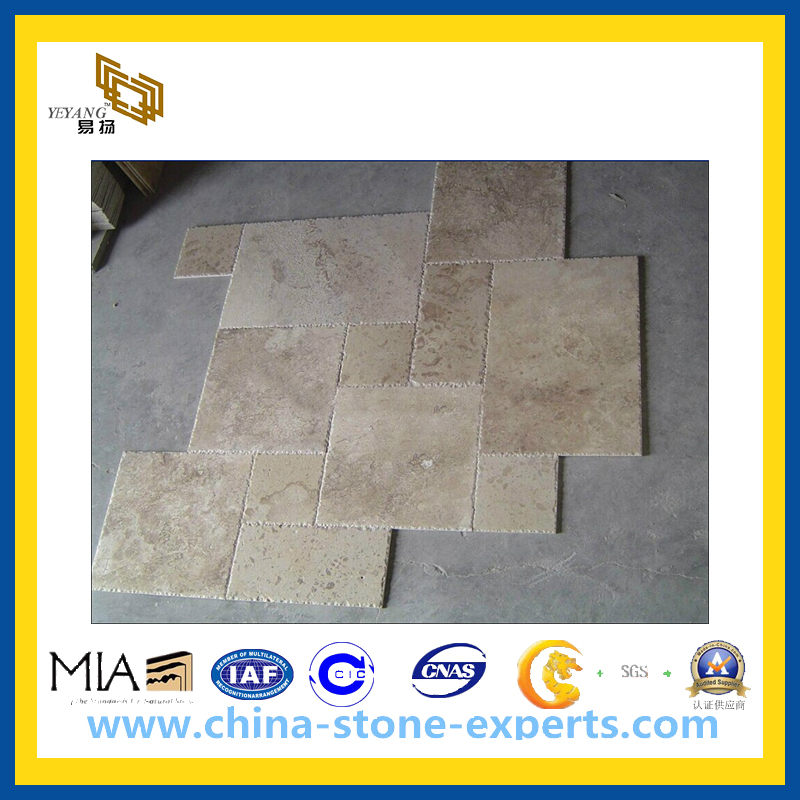 Noce Marble Stone Travertine for Flooring Tile, Wall Cladding(YQC)