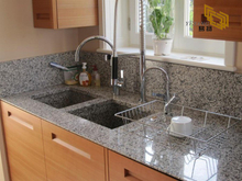 G603 Salt & Pebble Granite bathroom vanity tops for interior design (YQW-11027C)