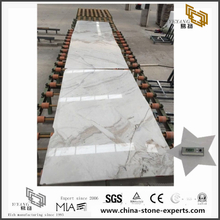 New Polished Castro White Marble Slab for Flooring with best prices (YQW-MSA071104）