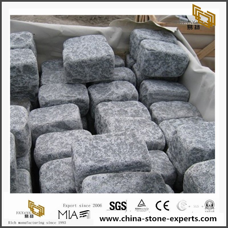 Natural Granite pavers from China factory For Outdoor Project