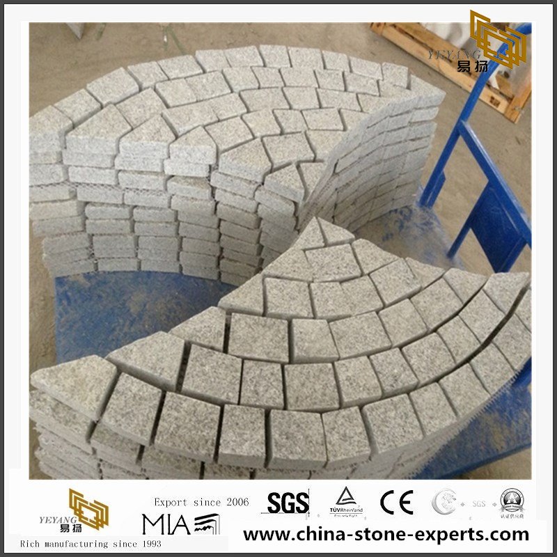 Fan Shape Paving Stone with Wholesale Cheap cost