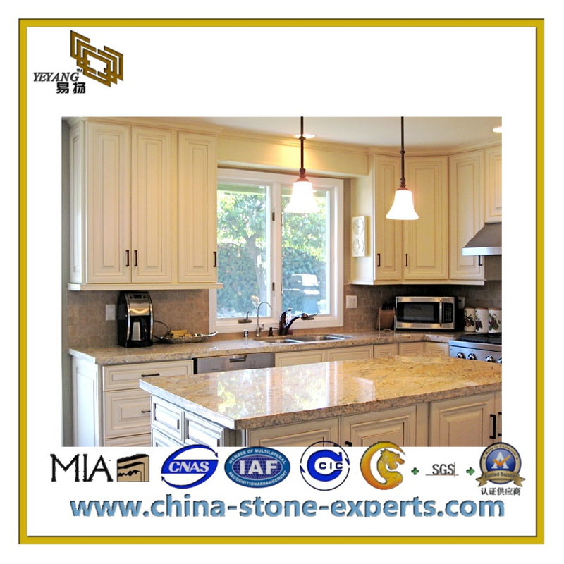 Popular Diamond Like Flowers Granite for Countertop / Kitchen / Vanity Top(YQC-GC1014)