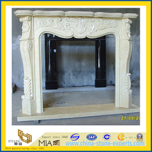 Indoor Outdoor Decoration Quartz Stones Fireplace (YQG-F1003)