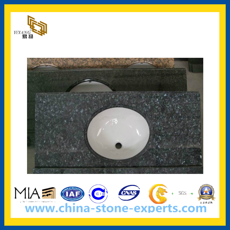 Blue Pearl Granite for Vanity Tops and Kitchen and Table (YQA-GC)
