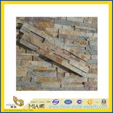 Natural Slate Cultured Stone Wall Cladding for Exterior Decorative (YQA-S1040)