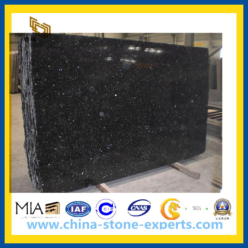 Good Polished Emerald Pearl Granite Slabs for Kitchentops and Vanitytops (YQZ-GS)