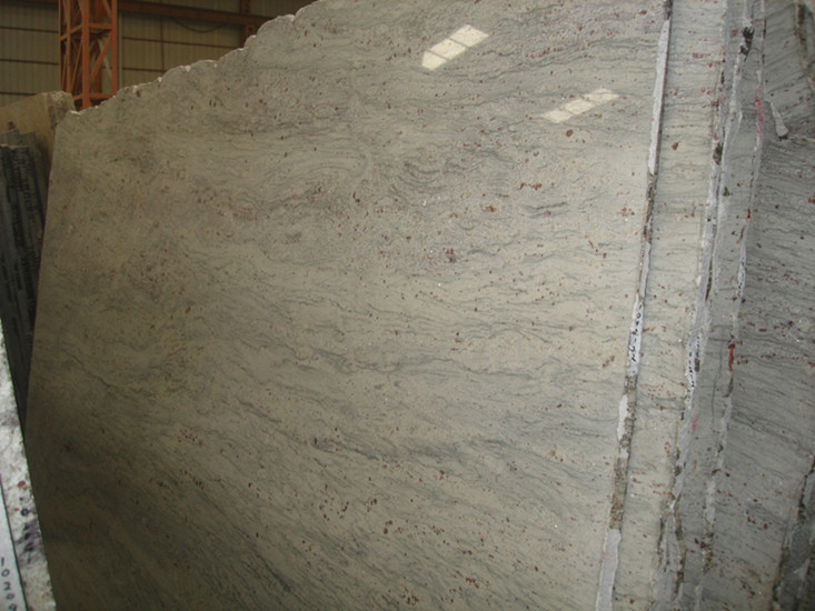 River White Granite Slab for Kitchens