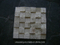 Snow Travertine Mosaic Tile for Decoration / Background Wall