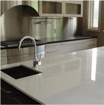 Tile Countertop Nano Crystal White Tiles Countertops For Kitchen
