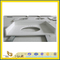 White Quartz Vanity Tops for Hotel Bathroom Projects (YQC)