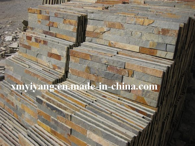 Rusty Slate Natural Stack Stone, Cultured Stone