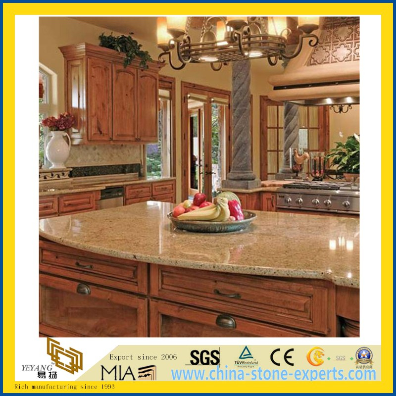 Cheap Golden Yellow Granite Countertops for Kitchen (YQW-GC1001)