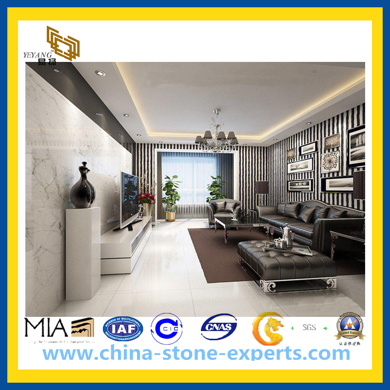 Hague Crystal White Jade Marble Tile (YQZ-MT)