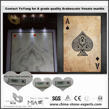 Grade A Quality Arabescato Venato White Marble for Kitchen,Bathroom Background (YQW-MSA070201）