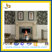 Granite Carved Stone Fireplace for Indoor Decoration