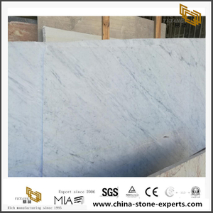 Italy White Marble With Grey Vein Polished Marble Slabs