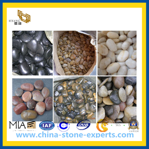 Cheap Pebble Stone and Cobble Stone for Landscaping(YQG-CS1016)
