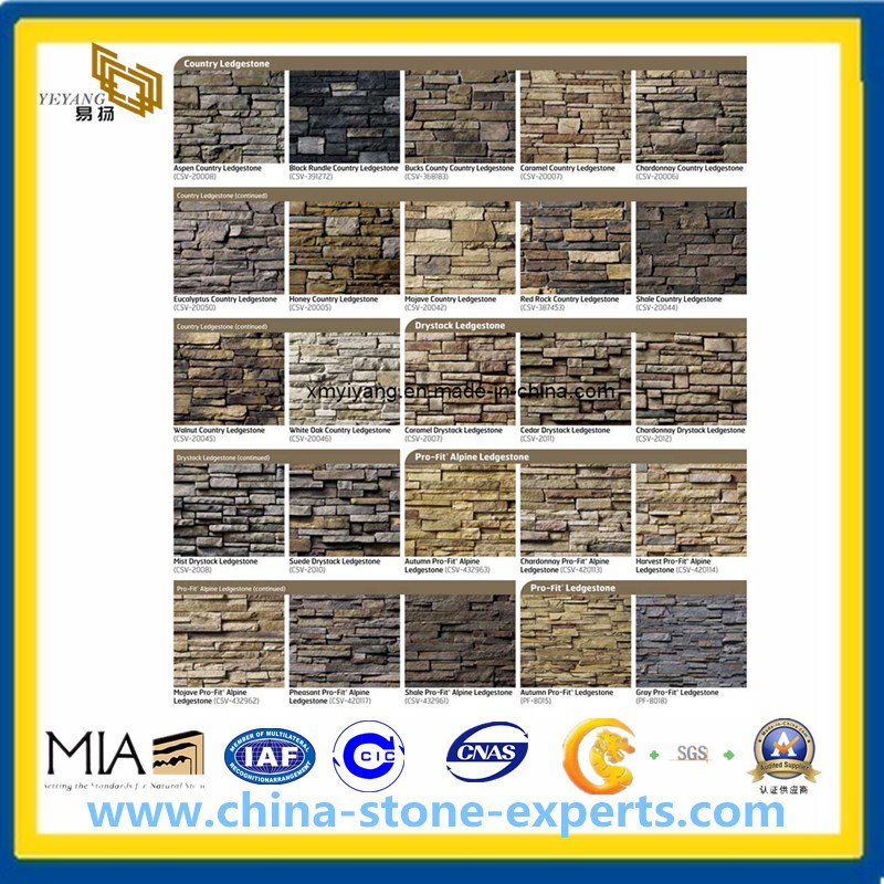 Landscape Stones-Cultural Stone with Wall Cladding (YY-Cultural slate)