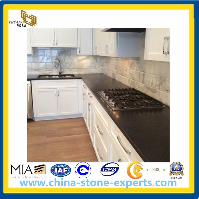 Chinese Polished Kitchen Marble Stone for Countertops Vanitytop(YQG-MS1005)