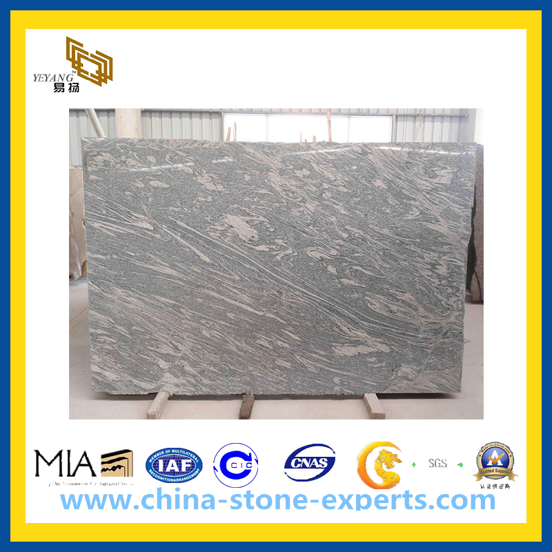 Wholesale/Manufacture China Juparana Granite Stone Slab for Kitchen Countertop (YQZ-GS)