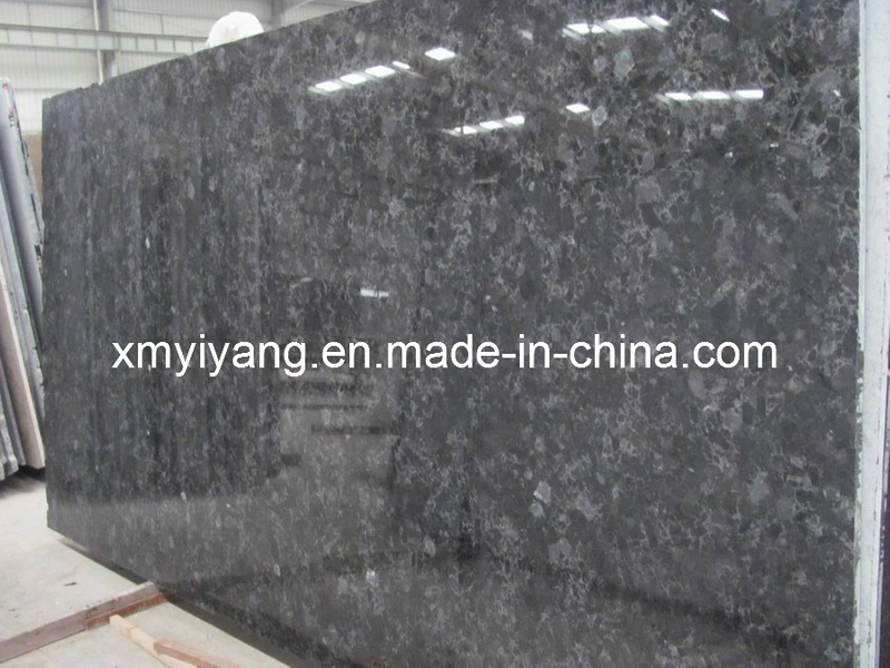 Polished Volga Blue Granite Slabs for Countertops and Vanity Tops