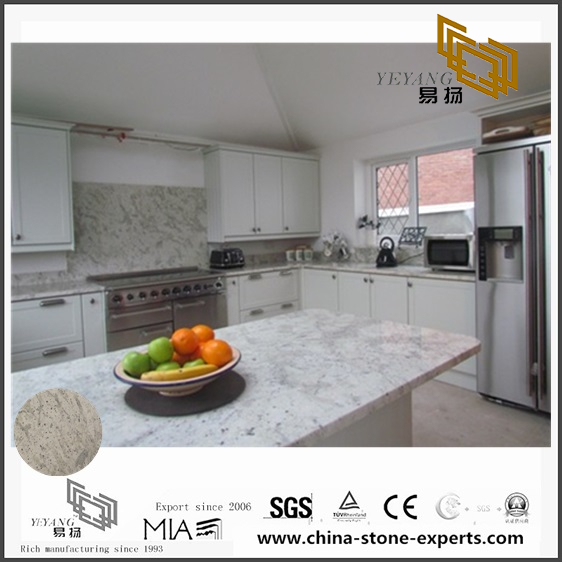 Durable Andromeda White Granite Countertops For Bathroom Design