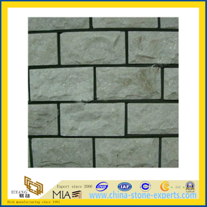 White Quartzite Mushroom Stone for Tile (YQA-S1073)