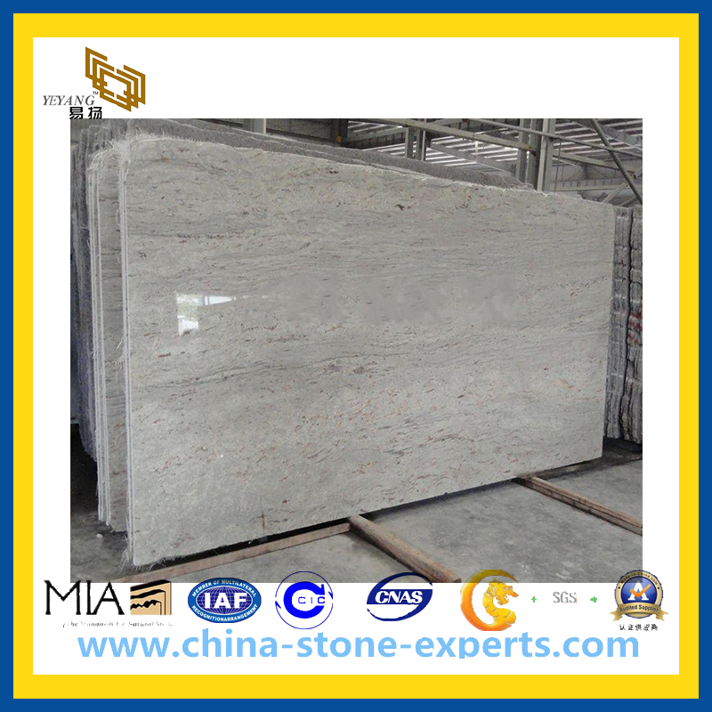 Polished River White Granite Slabs for Countertops&Vanity Tops (YQZ-GS)