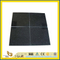Natural Polished Absolute Black Marble Tile for Wall/Flooring (YQC)