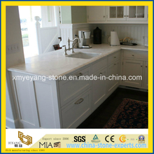 Calacatta White Marble Kitchen Top / Island Top
