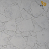 Distinctive White Gray Engineered Quartz Slab for Kitchen Countertops NT418 