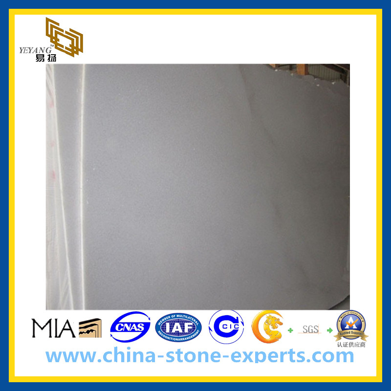 Polished Crystal White Marble Slab for Flooring Wall(YQG-MS1007)