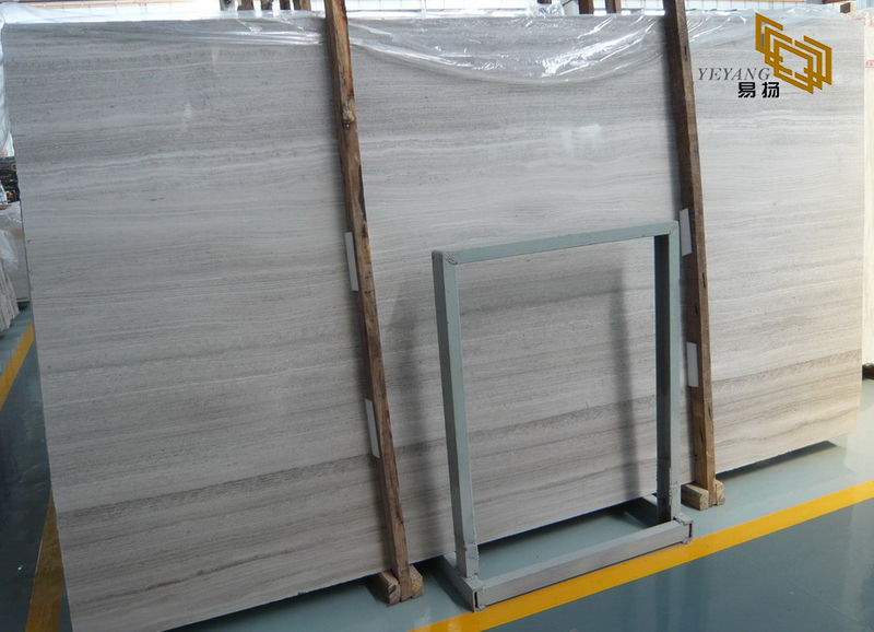 Factory price hot sale white wooden marble slabs