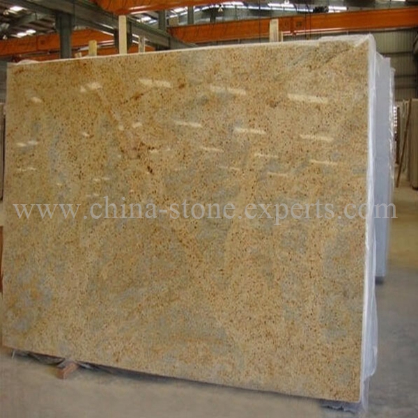 Kashmir gold granite yellow granite slab(YQA-GS1011)
