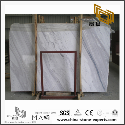 Volakas White Marble from China Marble Factory（YQN-101101）