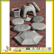 Natural Grey Granite Stone Lantern for Outside Garden