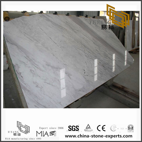 Custom Volakas White Marble for Wall Backgrounds & Floor Tiles （YQN-092906）