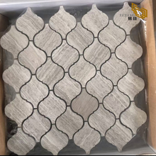 Factory Gray Marble Mosaic and Mosaic Tiles for Wall Decoration