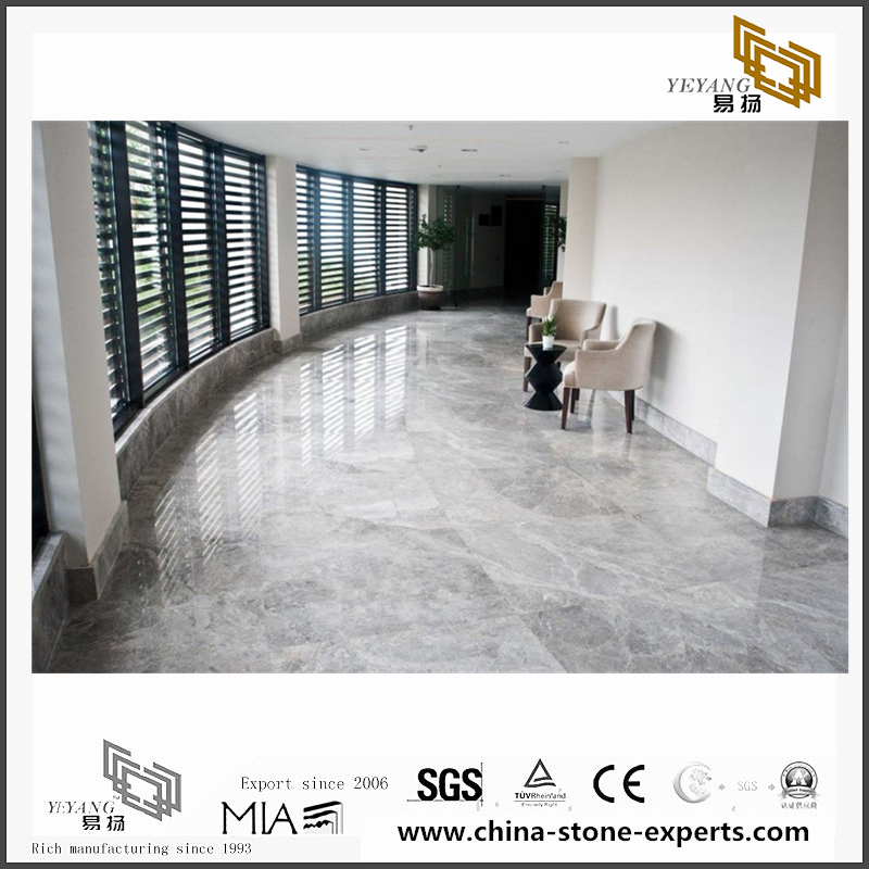 Tundra Grey Marble for floor tile （YQN-093005）