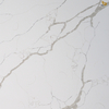 Calacatta White Quartz Grey Gold Veins For Bathroom Vanity Top Exporter NT330