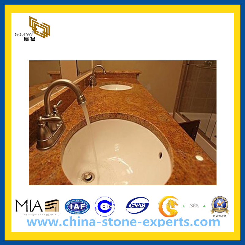 Madura Gold Granite for Kitchen Countertop, Bathroom Vanity Top (YQG-GC1005)