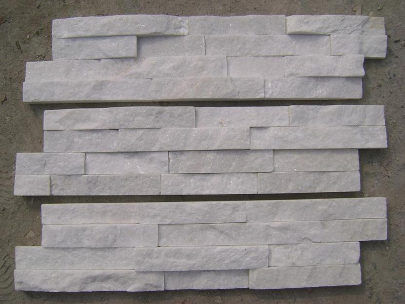 White Cultural Slate/Quartzite Tile for Wall