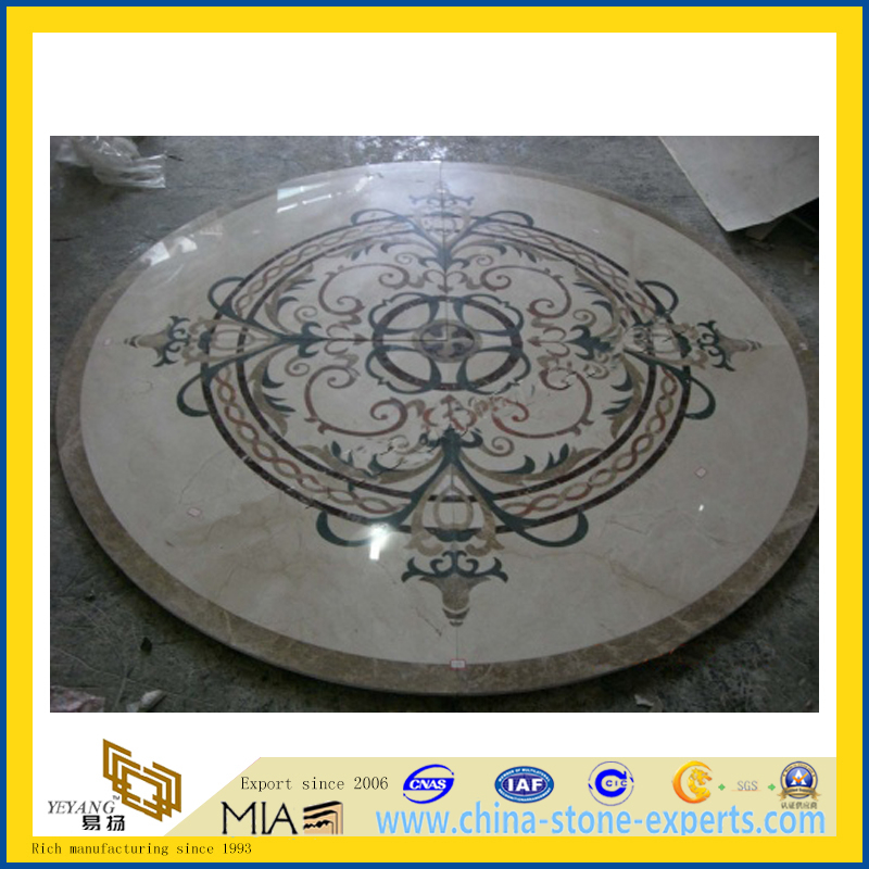 Stone Floor Medallion Tiles/ Medallion (YQZ-M)