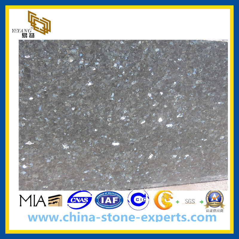 Polished Blue Pearl Granite Slab for Flooring Wall Countertop (YQG-GS1017)