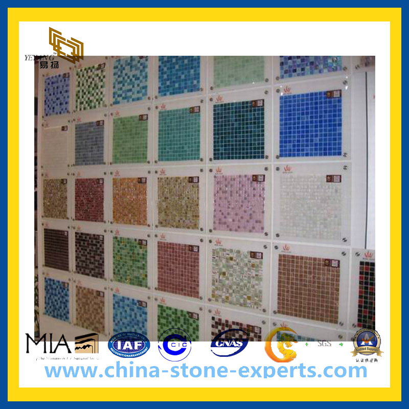 Interior Decoration Glass/Marble/Quartz Mosaic Tile/Glass Mosaic