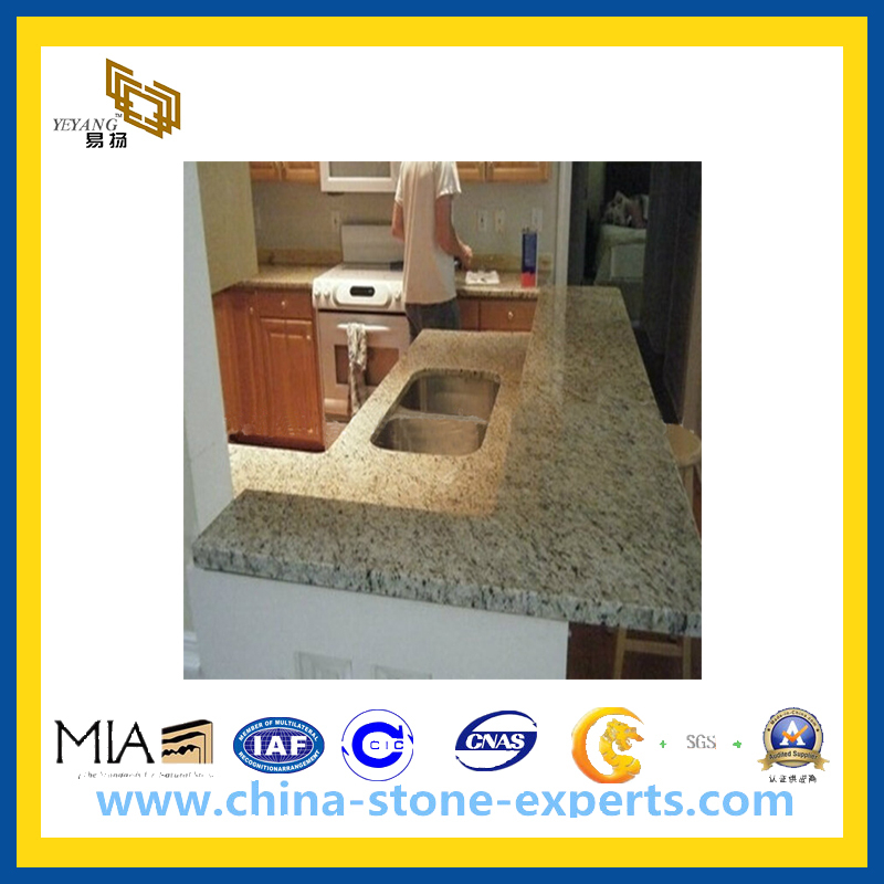 New Venetian Gold Granite Kitchen Countertop (YQA-GC1007)