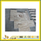 Natural Polished Coffee Travertine Marble Tile for Wall/Flooring (YQC)