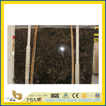 China Dark Empardor Marble Slab for Flooring